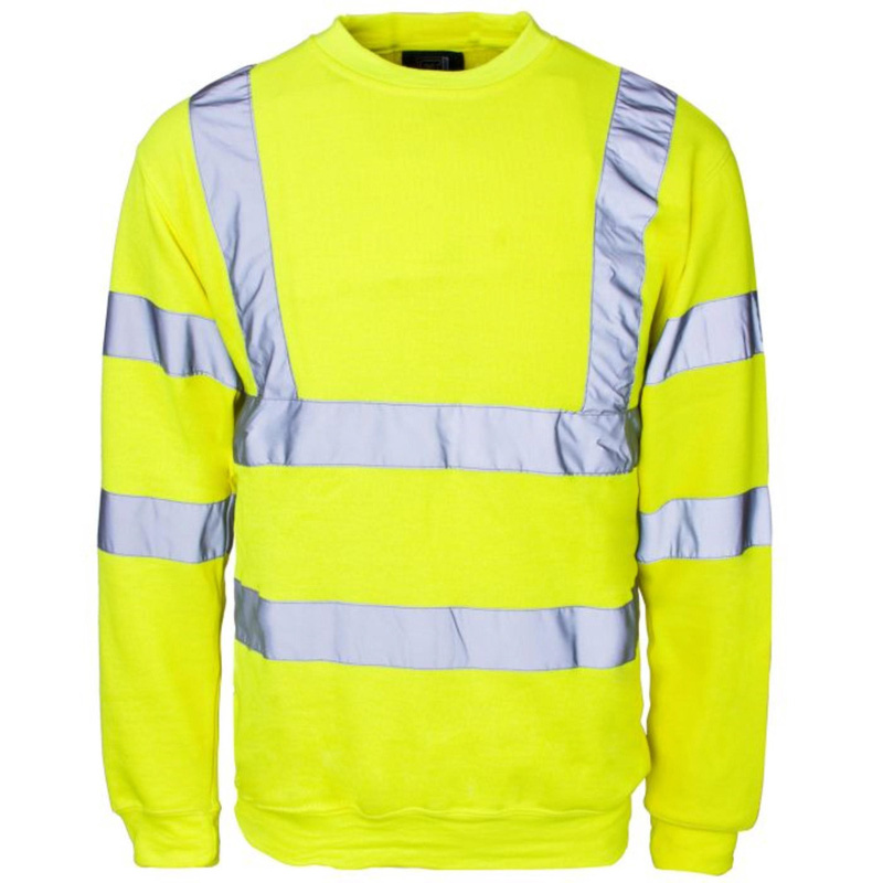 Keepsafe Hi Vis Sweatshirt In Yellow Large