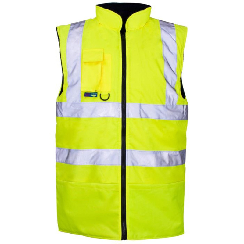 Keepsafe Hi Vis Bodywarmer In Yellow