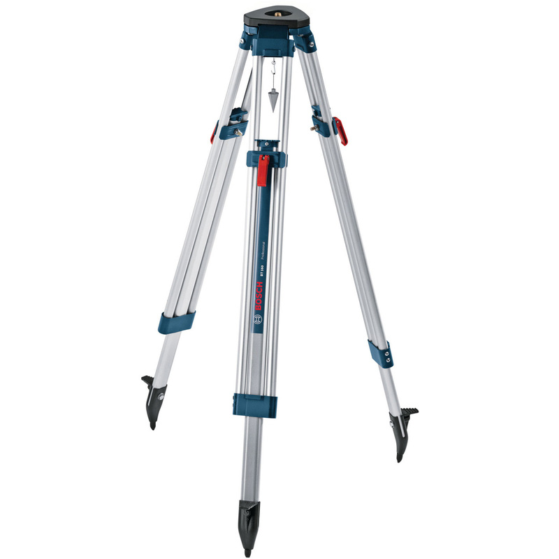 Bosch Professional Tripod Bt160 In Aluminium Blue
