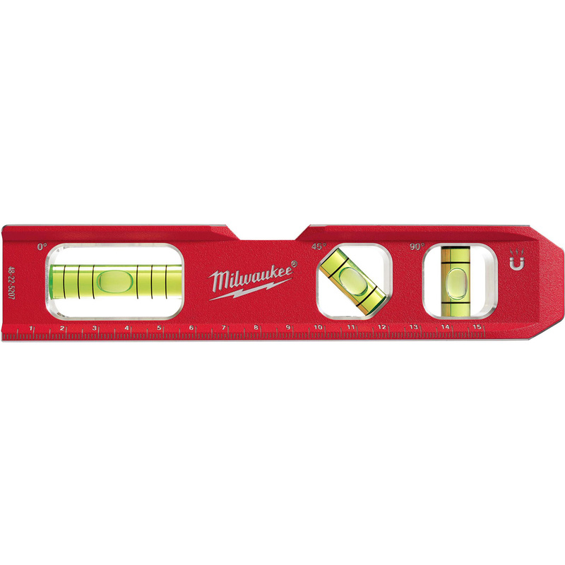 Milwaukee Magnetic Billet Torpedo Spirit Level 150Mm Acrylic