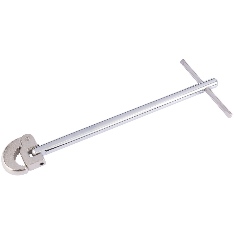 Draper Adjustable Basin Wrench 27Mm In Chrome Steel