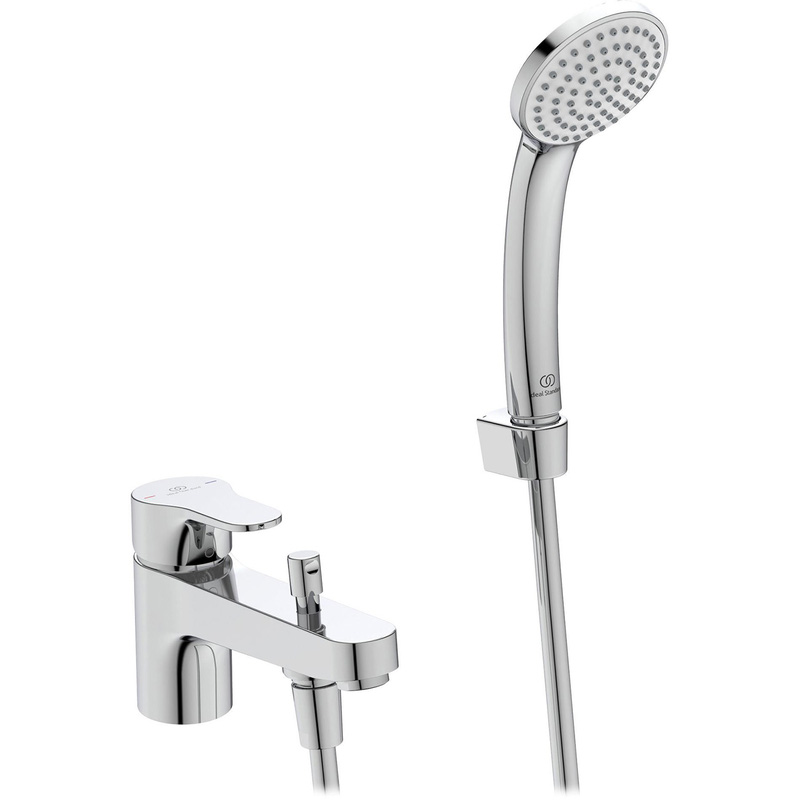 Ideal Standard Cerabase Single Lever Bath Shower Mixer Tap In Chrome Plastic