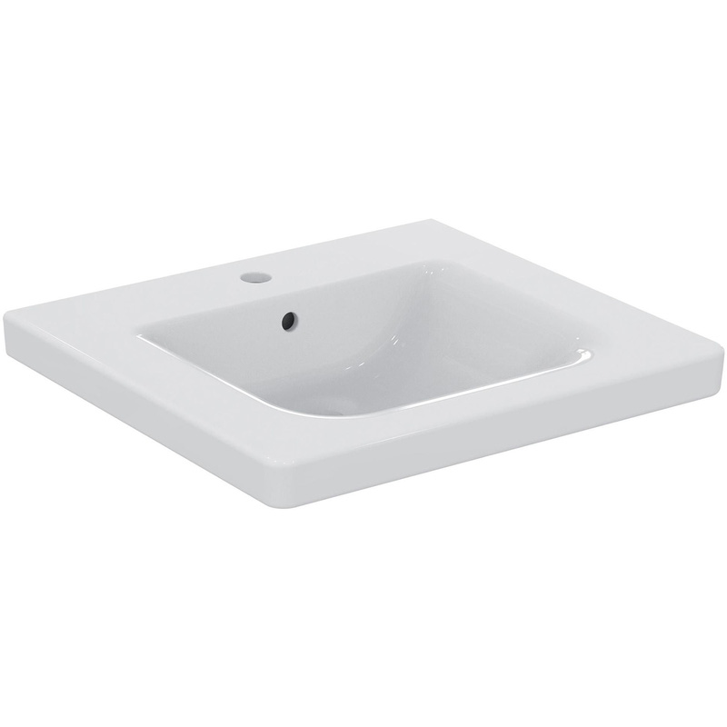 Ideal Standard Concept Freedom Accessible Basin 60Cm 1 Tap Hole In White