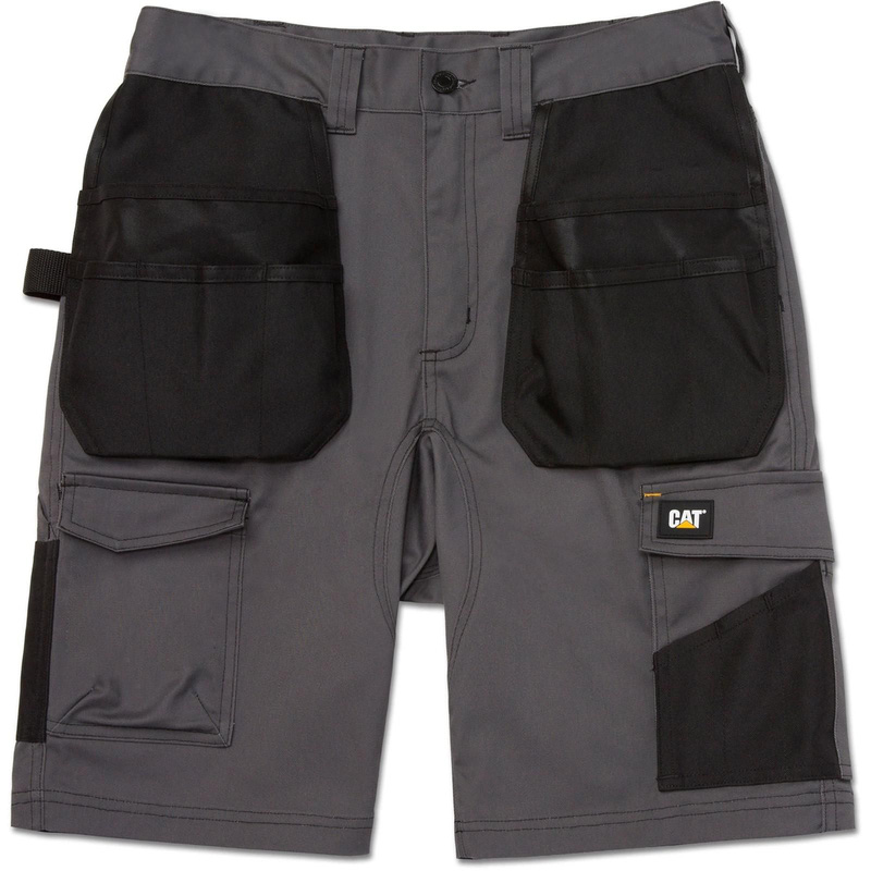 Cat Essential Stretch Holster Shorts Dark Shadow In Grey 30"