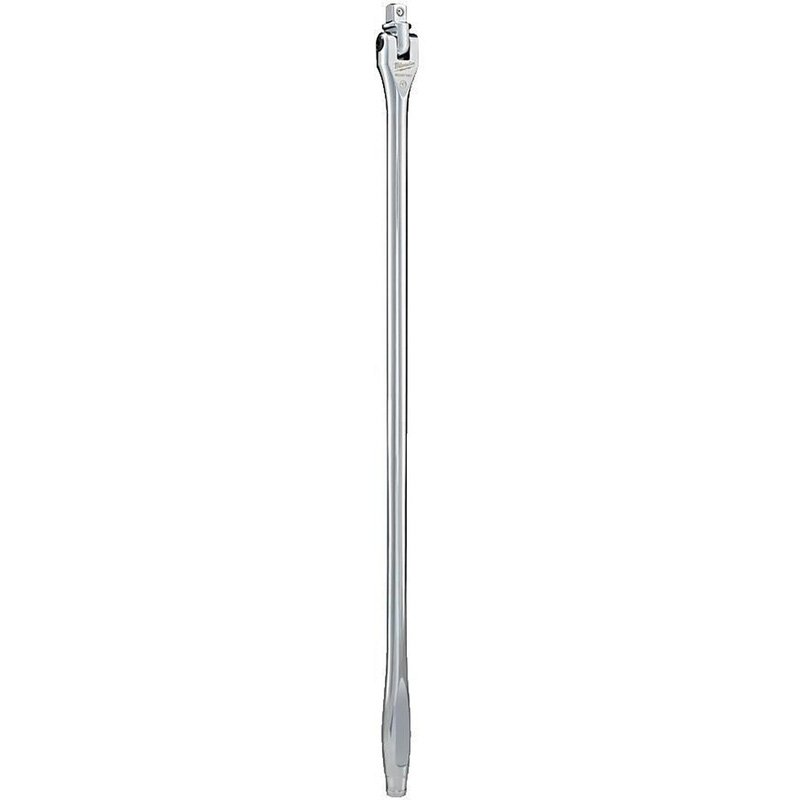 Milwaukee 1/2" Breaker Bar 24" Length In Chrome
