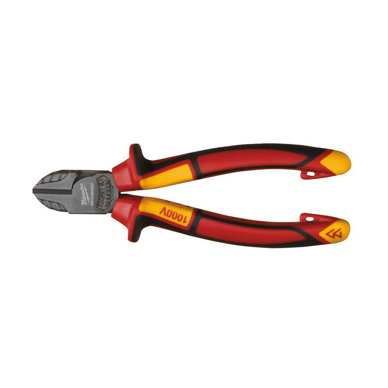 Milwaukee Vde Diagonal Cutter 160Mm In Steel Red