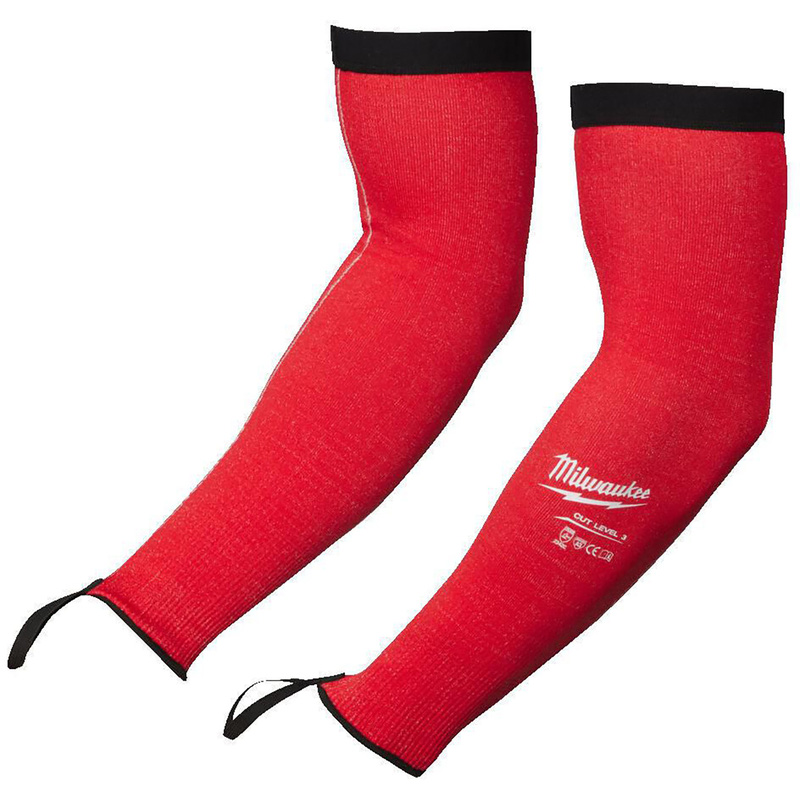 Milwaukee Cut C Sleeves Pair In Red 45Cm