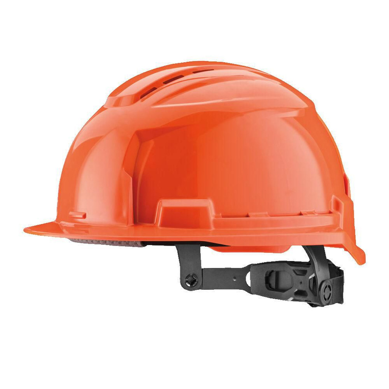 Milwaukee Bolt100 Vented Safety Helmet In Orange