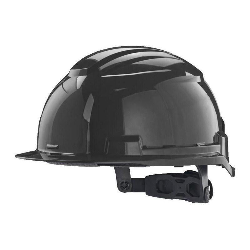 Milwaukee Bolt100 Unvented Safety Helmet In Black