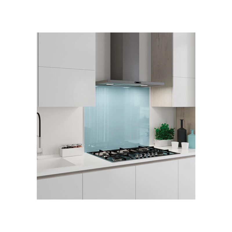Alusplash Double-Sided Splashback 3050 X 750Mm Space Bird In Silver/Blue Aluminium