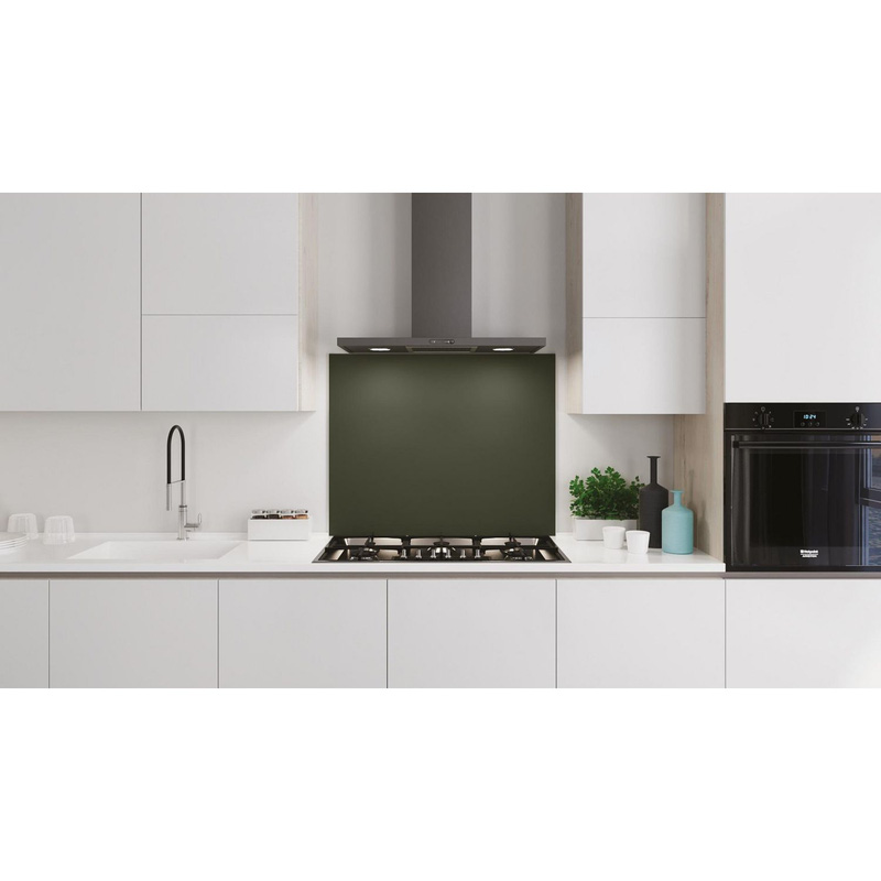 Alusplash Double-Sided Splashback 750 X 900Mm Forest Green/Midnight Moon In Green/Blue Aluminium