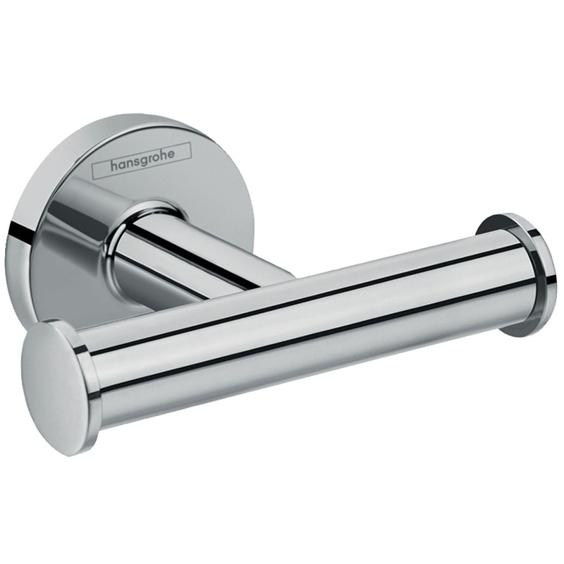 Hansgrohe Logis Universal Double Towel Hook 41Mm Outlet In Brass Chrome