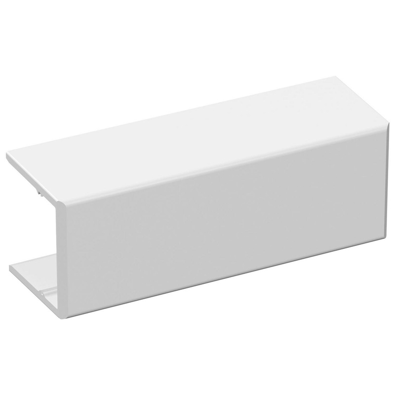 D-Line Speedway Mini Trunking 16Mm X 16Mm Coupler (2 Pack) In White