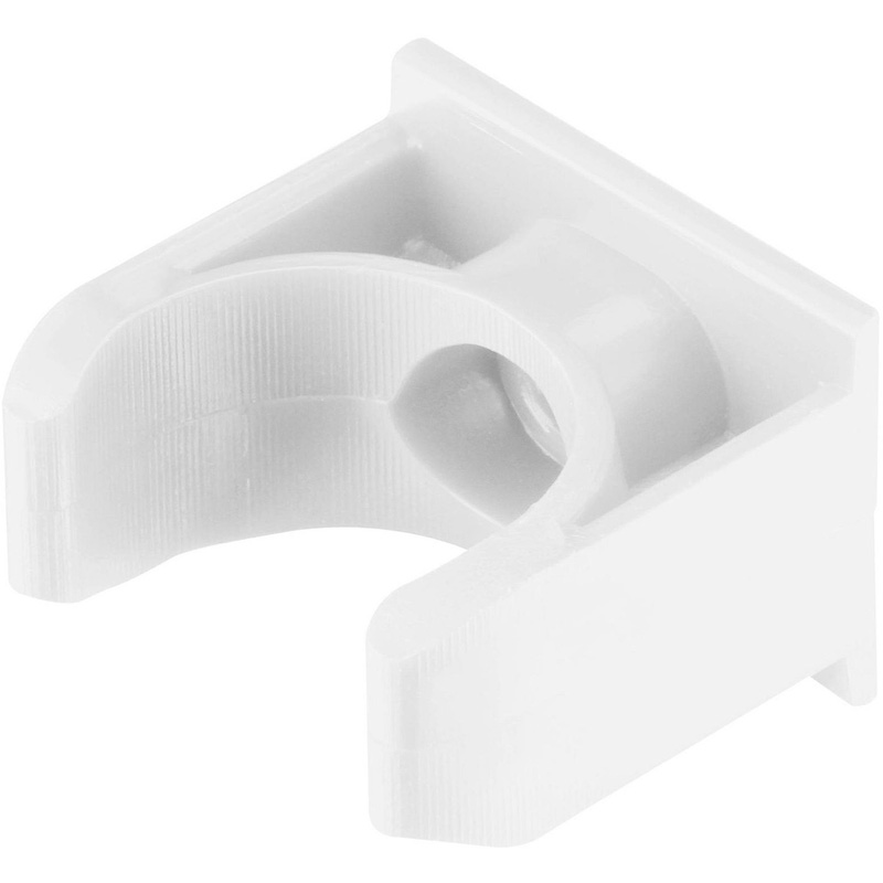 D-Line Speedway Pvc Conduit Spring Clip Saddle 20Mm (5 Pack) In White