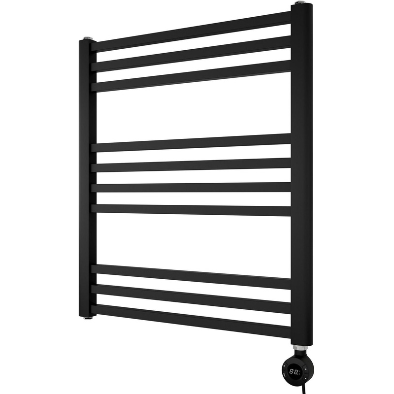 Ximax Manchester Electric Designer Towel Radiator 677 X 600Mm In Black