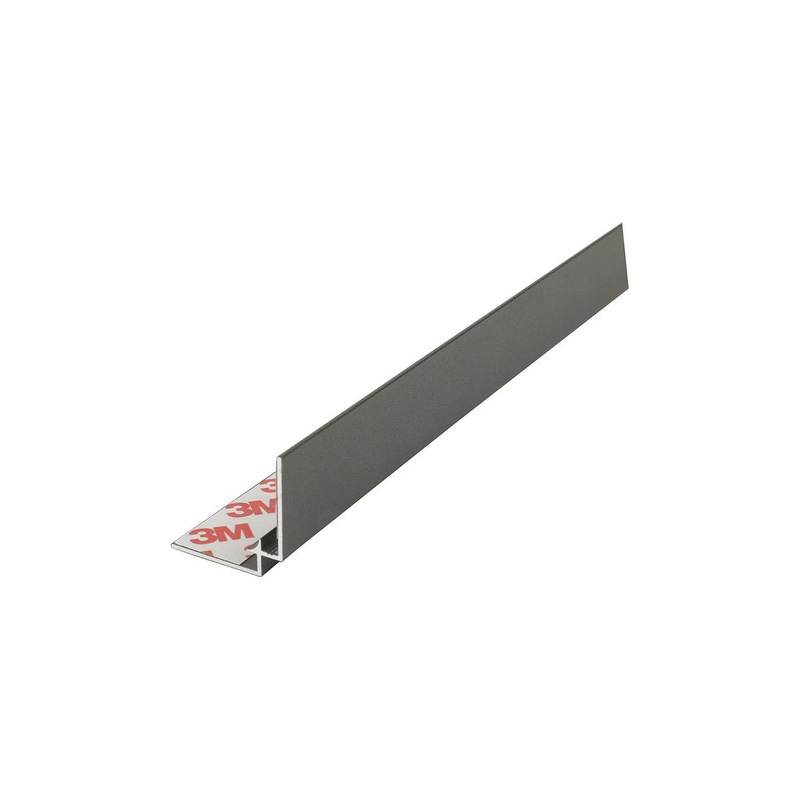 Alusplash 750Mm Corner Profile Internal In Aluminium Anthracite