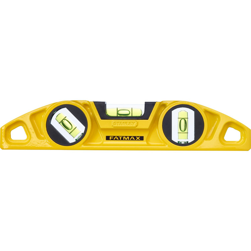 Stanley Fatmax Magnetic Torpedo Level 230Mm In Yellow Aluminium
