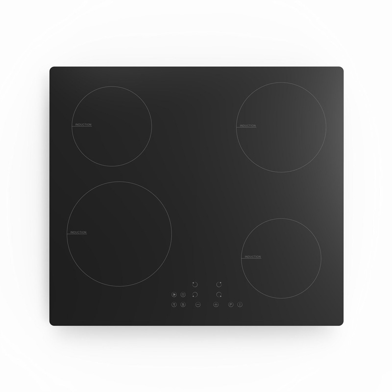 Cata Induction Hob 60Cm Touch Controls In Black