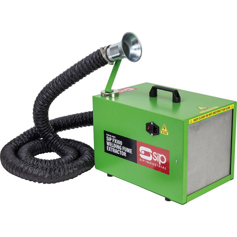 Sip Fx100 Welding Fume Extractor In Green