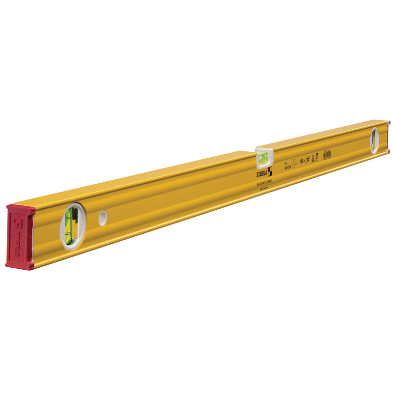Stabila 80As Spirit Level 900Mm In Yellow Aluminium