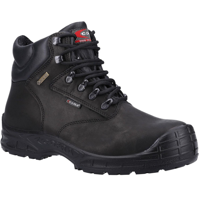 Cofra Hurricane Water Resistant Safety Boots In Black, Size 9 Leather