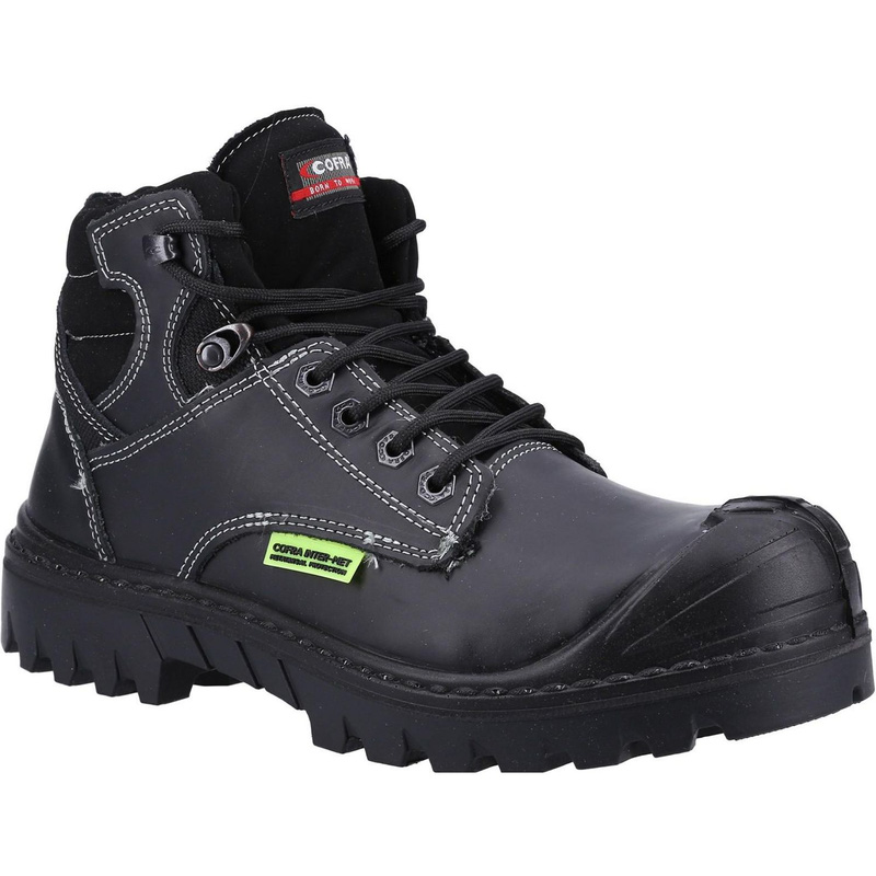 Cofra Darwen Met Water Resistant Safety Boots In Black, Size 9 Rubber