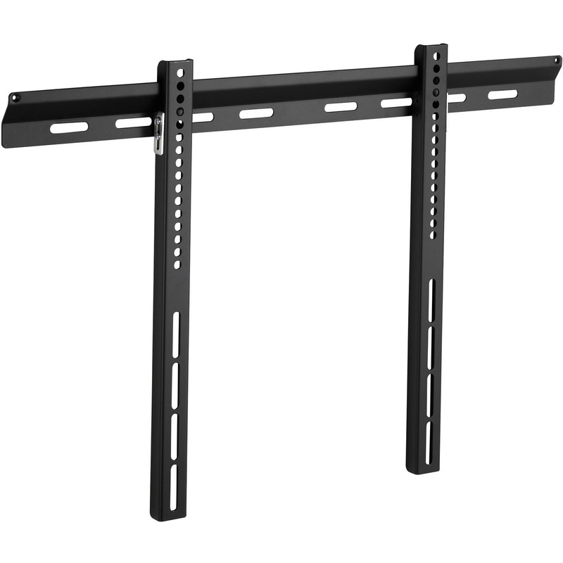 Vivanco Fixed Tv Wall Mount Bracket Up To 65" In Black