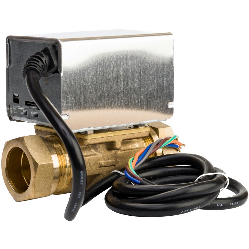 Flume 2 Port Motorised Zone Valve 28Mm In Silver