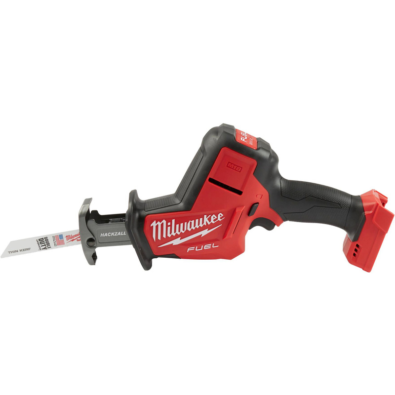 Milwaukee M18fhz-0 Fuel Hackzall Reciprocating Saw Body Only In Black/Red