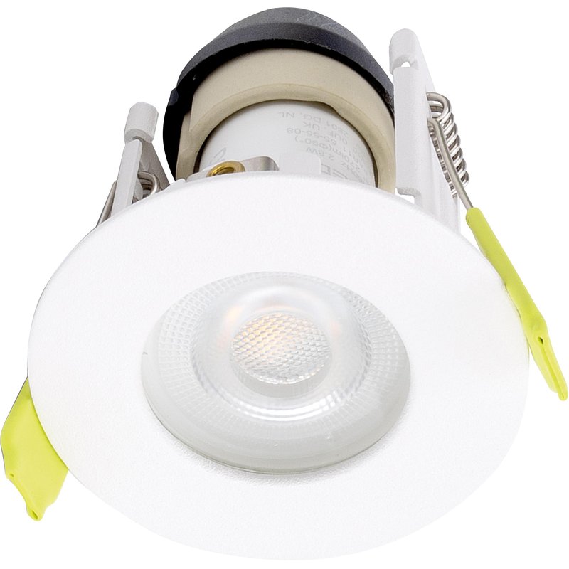 Integral Led Evofire Mini 55 Micro Ip65 Fire Rated Downlight In White