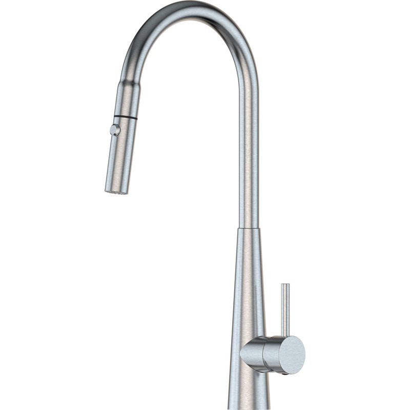 Hafele Xpressfit Single Lever Retractable Pull Out Tap Satin (1) In Chrome