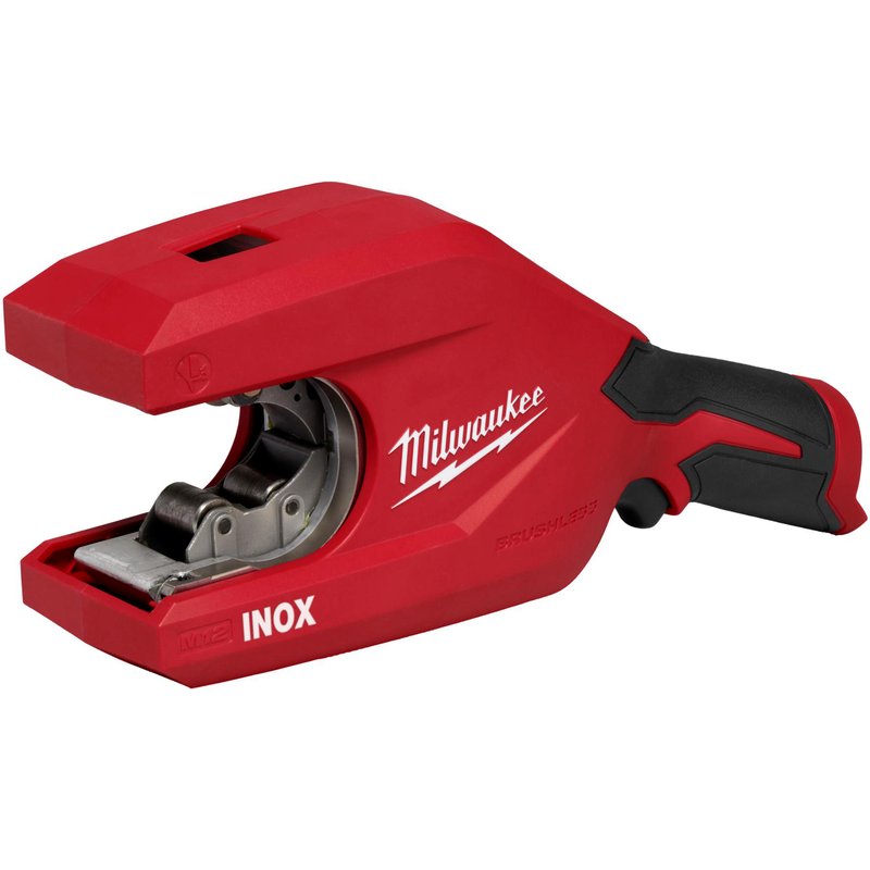 Milwaukee M12 Pcss54-0 Raptor Xl 54Mm Pipe Cutter Body Only In Red Carbon Steel