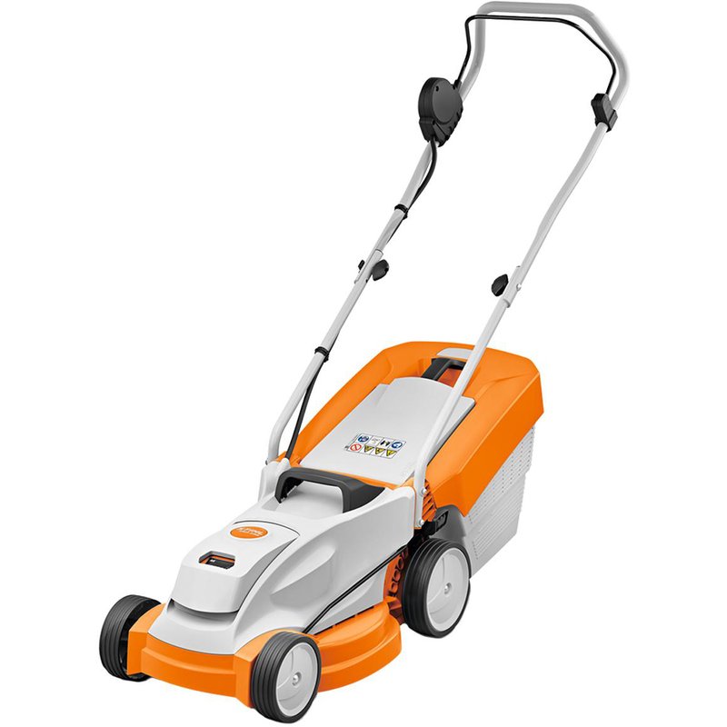 Stihl Rma 235.1 33Cm Cordless Lawnmower 36V (Ak System) Body Only In Grey/Orange