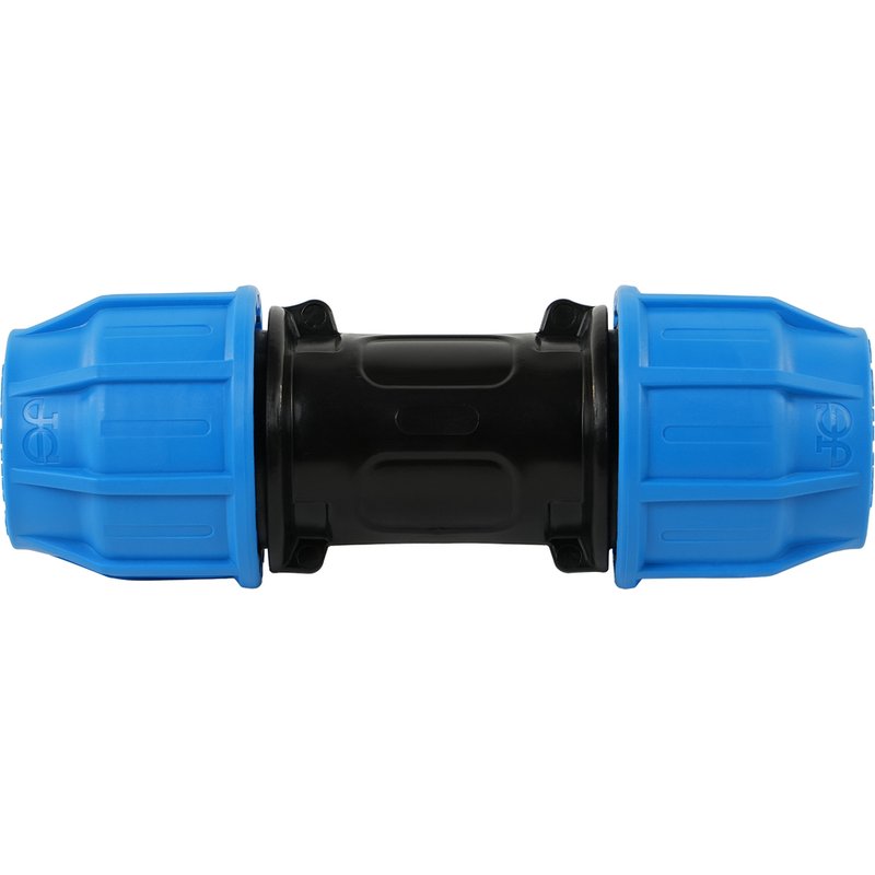 Jg Speedfit John Guest Mdpe Compression Repair Coupling 32Mm In Black/Blue