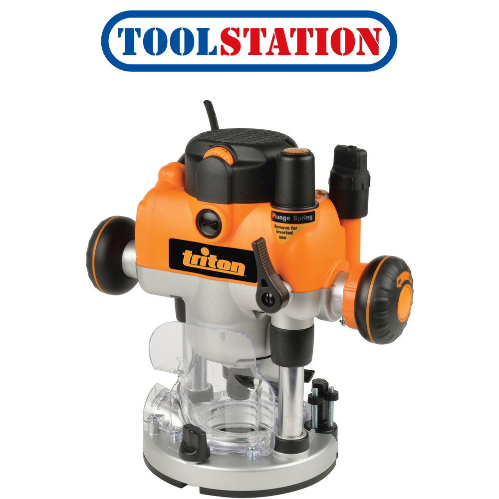 Power & Hand Tools Power Tools Triton Tools TRA001 31/4 HP Dual Mode